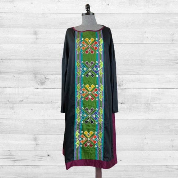 Gudrun Sjoden Dresses & Skirts - HP🎉 Gudrun Sjödén Aki Native American Dress XL